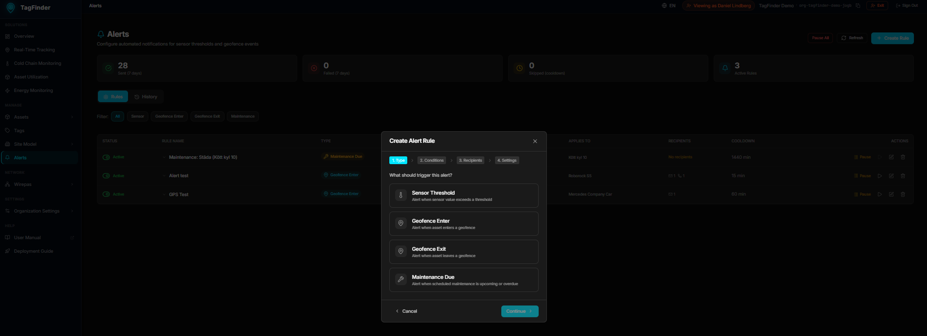 Create Alert Rule